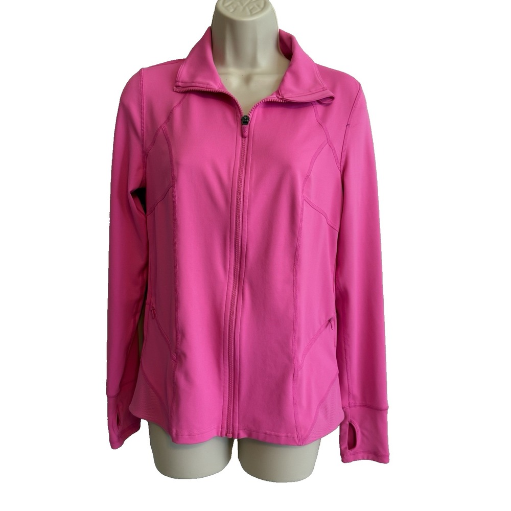 Fila Sport Womens Full Zip Lightweight Jacket S Activewear Tenniscore Athleisure